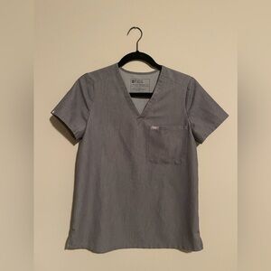 Women's Graphite Catarina One-Pocket Scrub Top - XS / Graphite